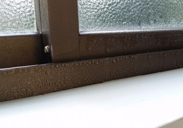 Condensación en la ventana