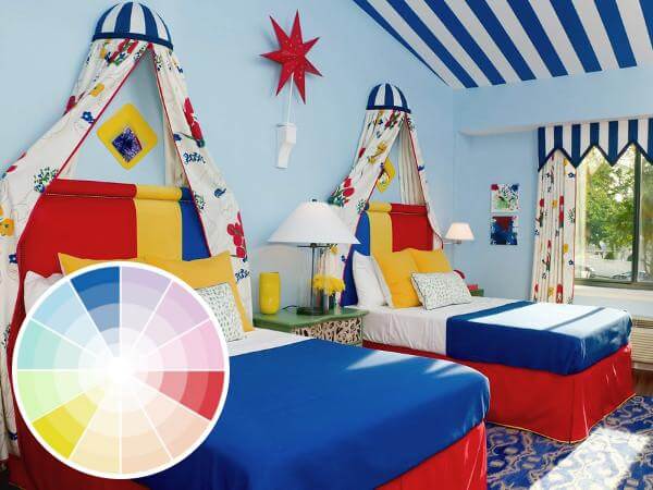 Dormitorio infantil colorido